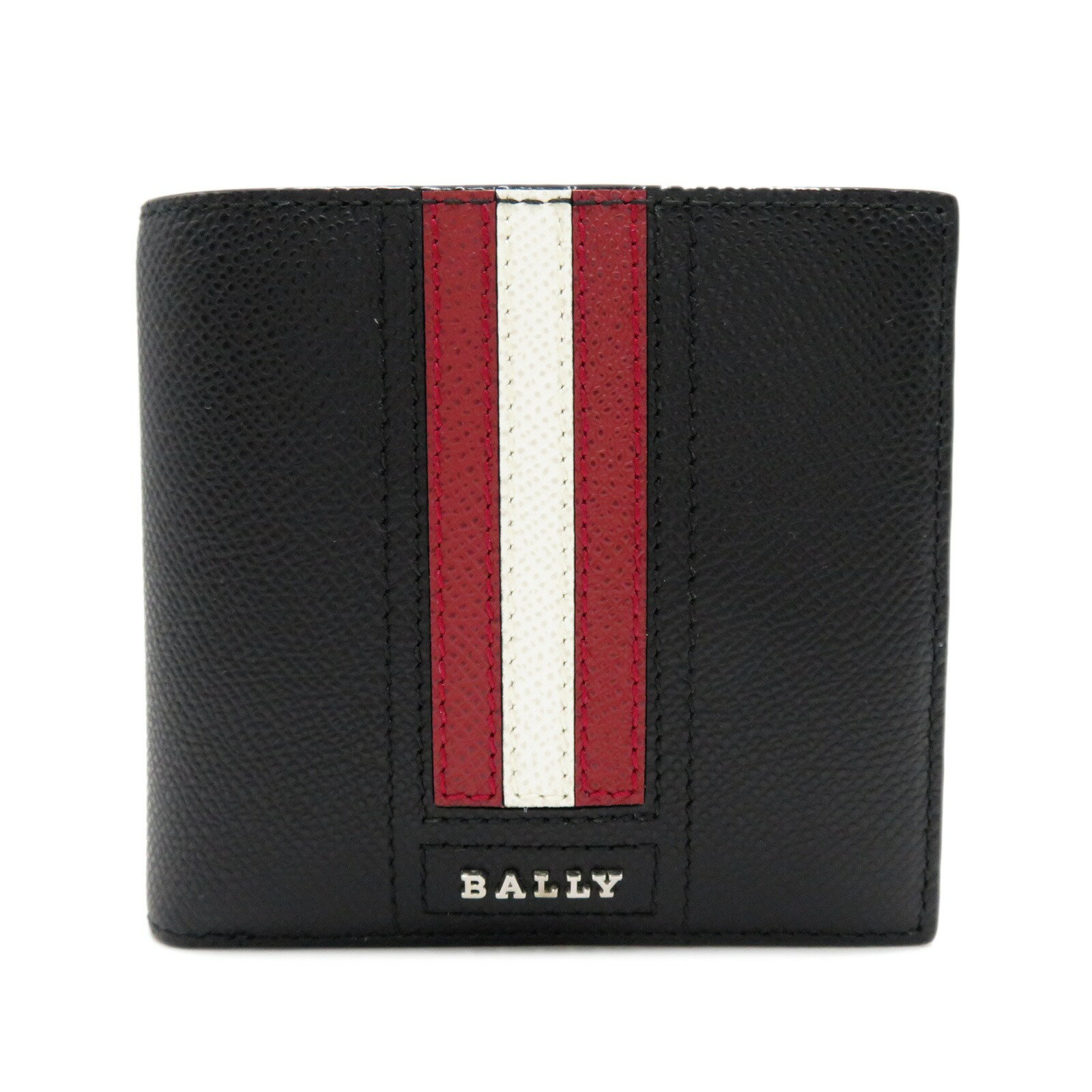 BALLY バリー 二つ折り財布 デイゼル 二つ折り財布 ブラック系 カーフ