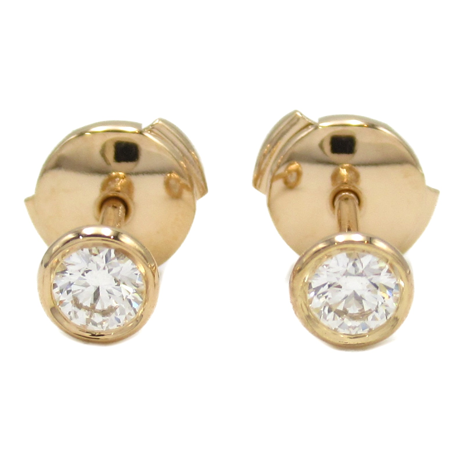 ティファニー TIFFANY＆CO バイザヤードピアス ピアス ジュエリー K18PG （ピンクゴールド） ダイヤモンド レディース クリア系 【中古】 | ブランド アクセサリーのサムネイル