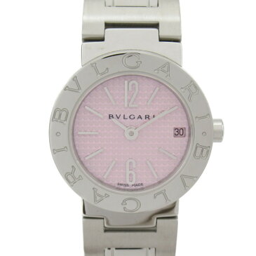 ブルガリ BVLGARI ウォッチ 腕時計 時計 ステンレススチール レディース ピンク系 オイスター / ピンク BB23SS 【中古】 | ブランド ブランド時計 ブランド腕時計