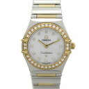 オメガ OMEGA コンステレーション マイチョイス ダイヤベゼル 腕時計 時計 K18 （イエローゴールド） ステンレススチール ダイヤモンド レディース ホワイト系 シェル 1365.75 【中古】 | ブランド ブランド時計 ブランド腕時計 ウォッチ