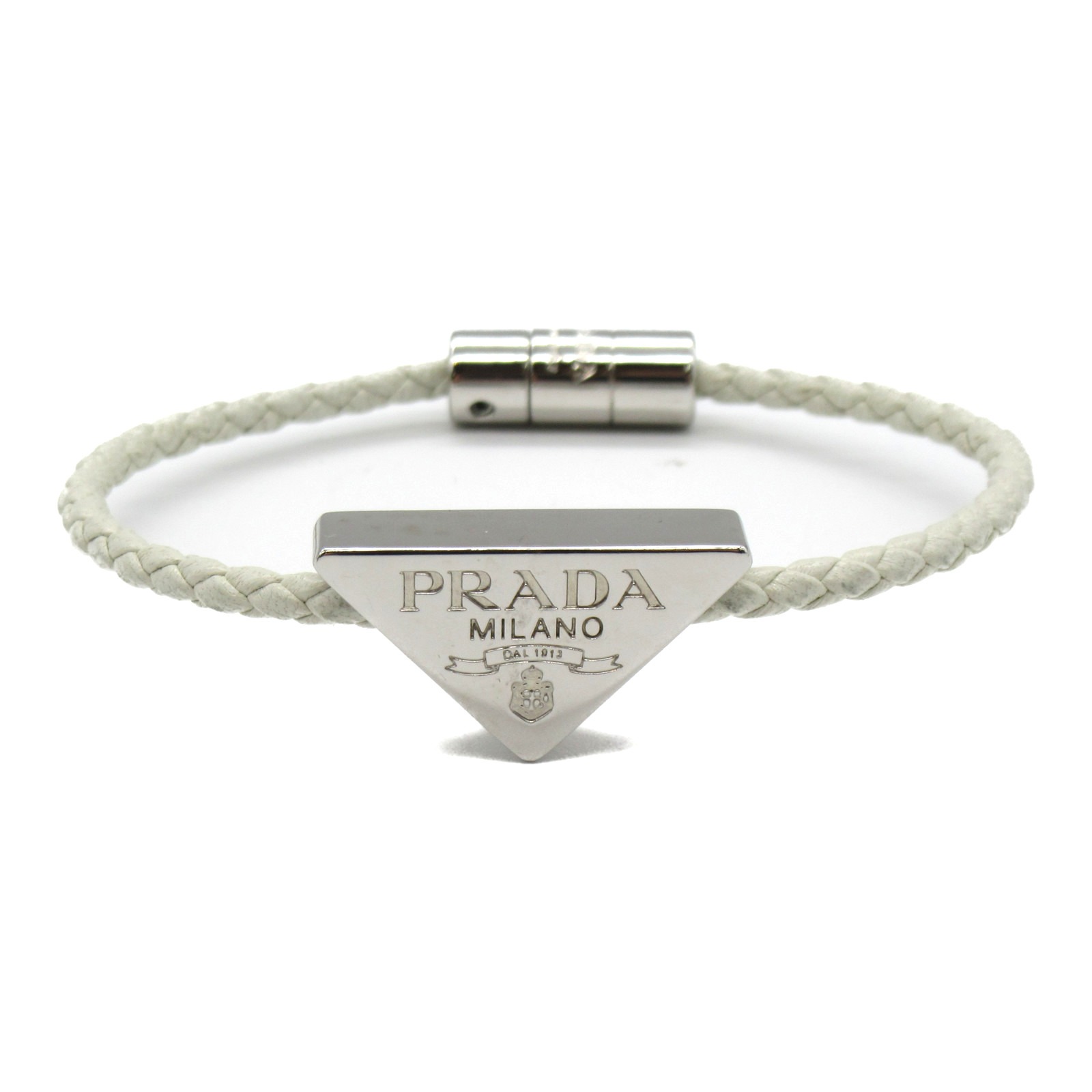 【希少】PRADA エナメル真鍮 ナッパレザー ブレスレット 3色 2118500016372-1.jpg