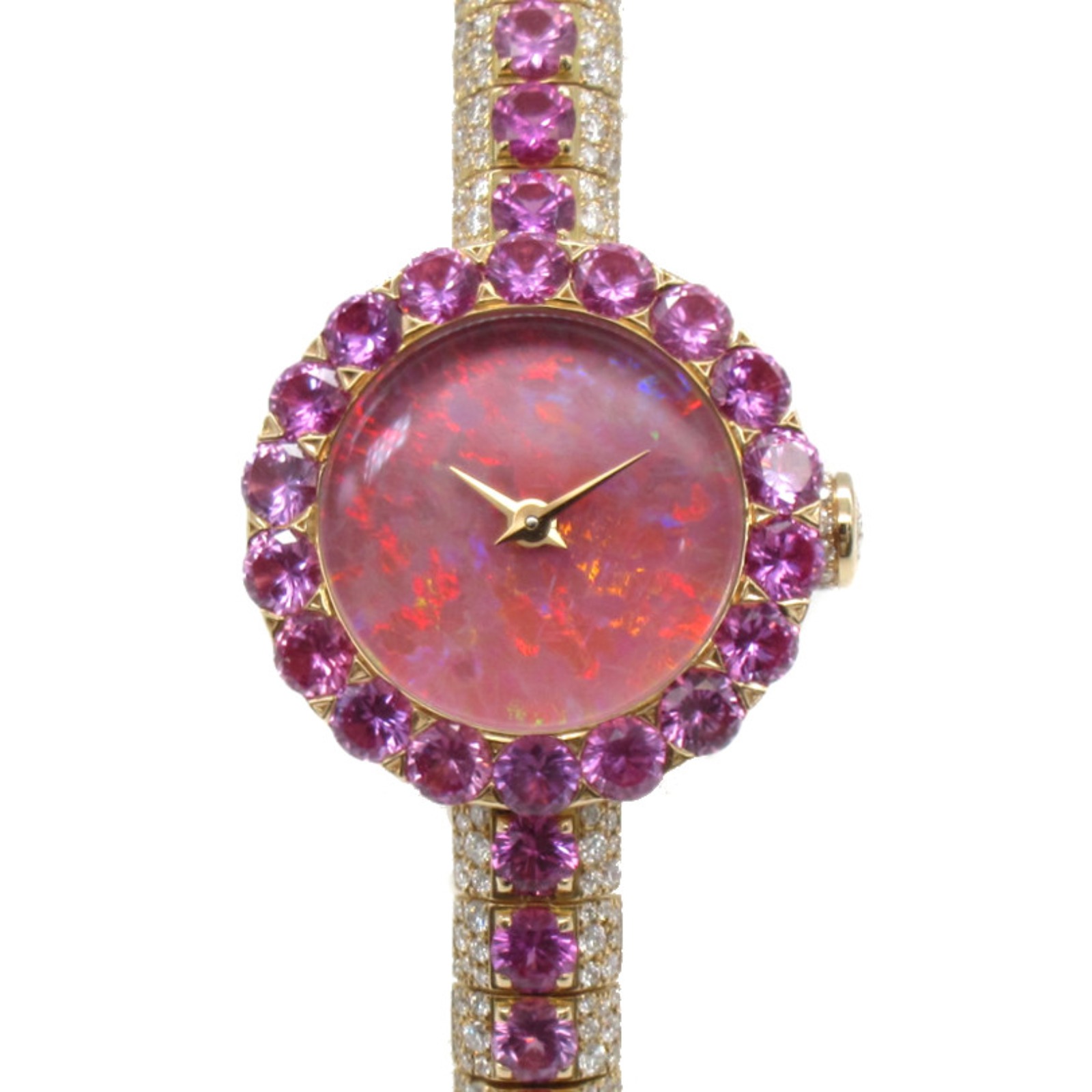 ディオール Dior プレシャス 腕時計 ウォッチ 時計 K18PG （ピンクゴールド） ダイヤモンド サファイア レディース ピンク系 CD040174M001 【中古】 | ブランド ブランド時計 ブランド腕時計