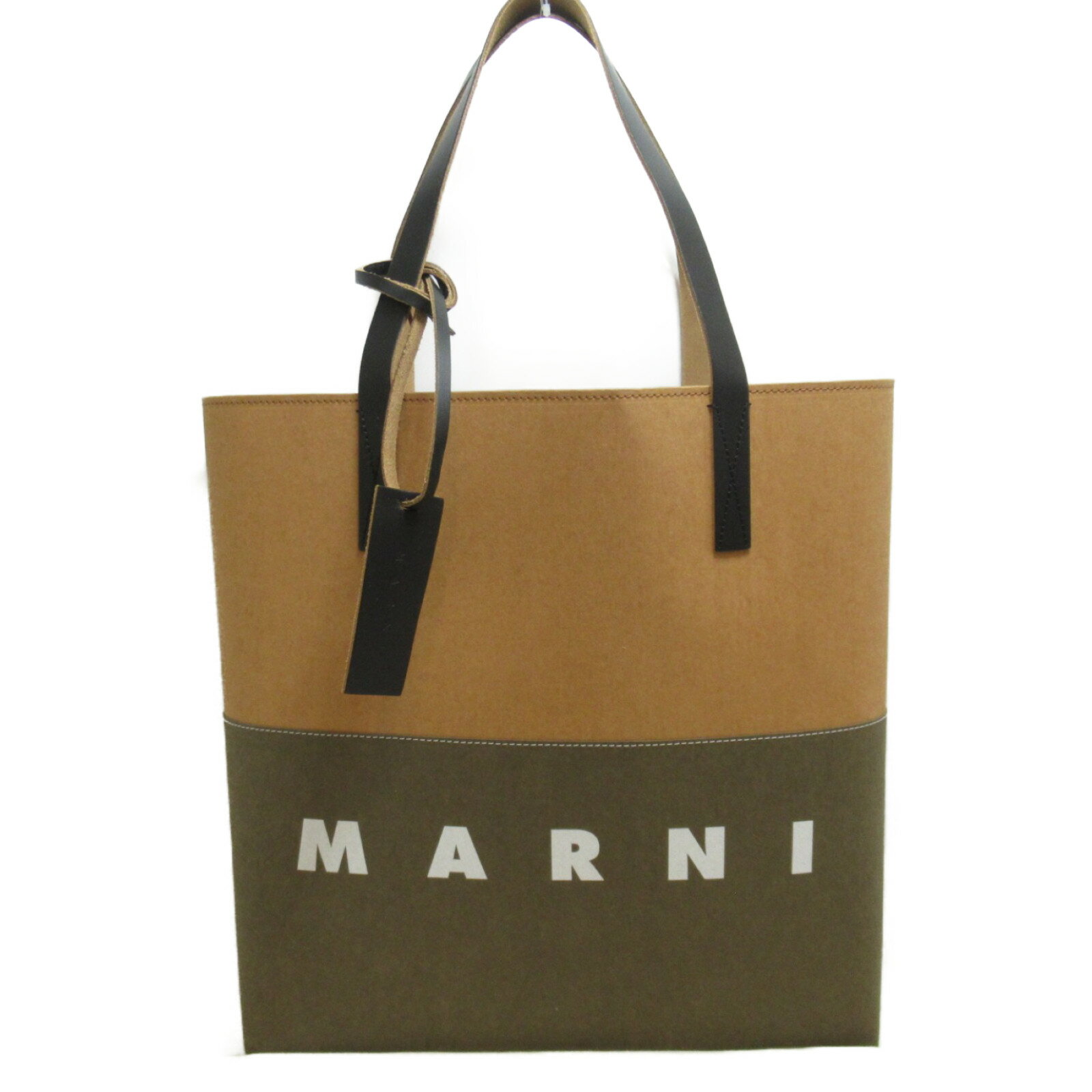 マルニ MARNI トートバッグ バッグ セルロース レディース ベージュ系 / カーキ系 SHMPQ10A09P4568Z2P51 【新品】 | ブランド ブランドバッグ バック トートバック トートのサムネイル