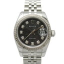 ロレックス ROLEX デイトジャスト 10Pダイヤ 腕時計 時計 K18WG （ホワイトゴールド） ...