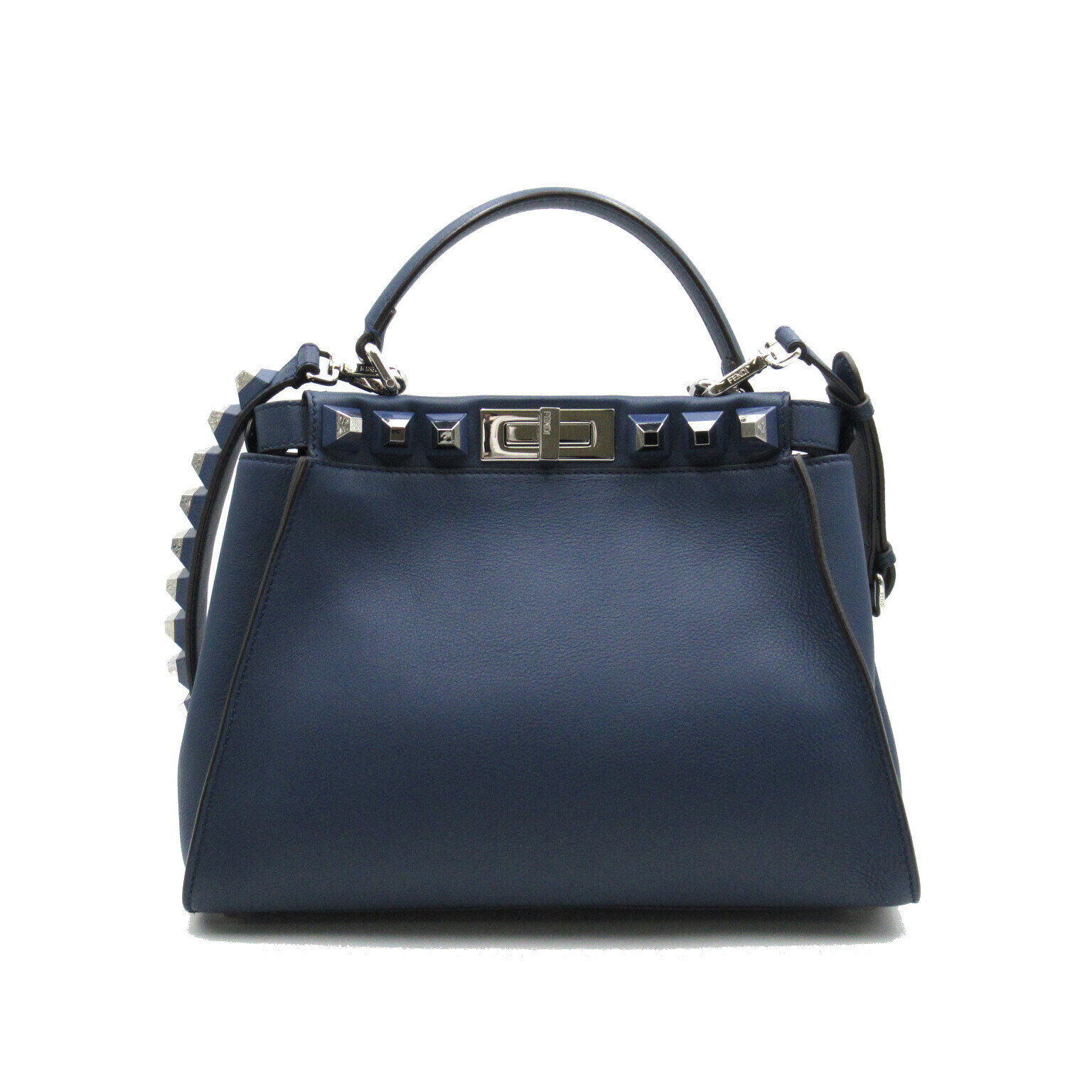 フェンディ レザー ピーカブー スタッズ 2way バッグ 8BN290 楽天市場】フェンディ FENDI ピーカブー スタッズ 2way