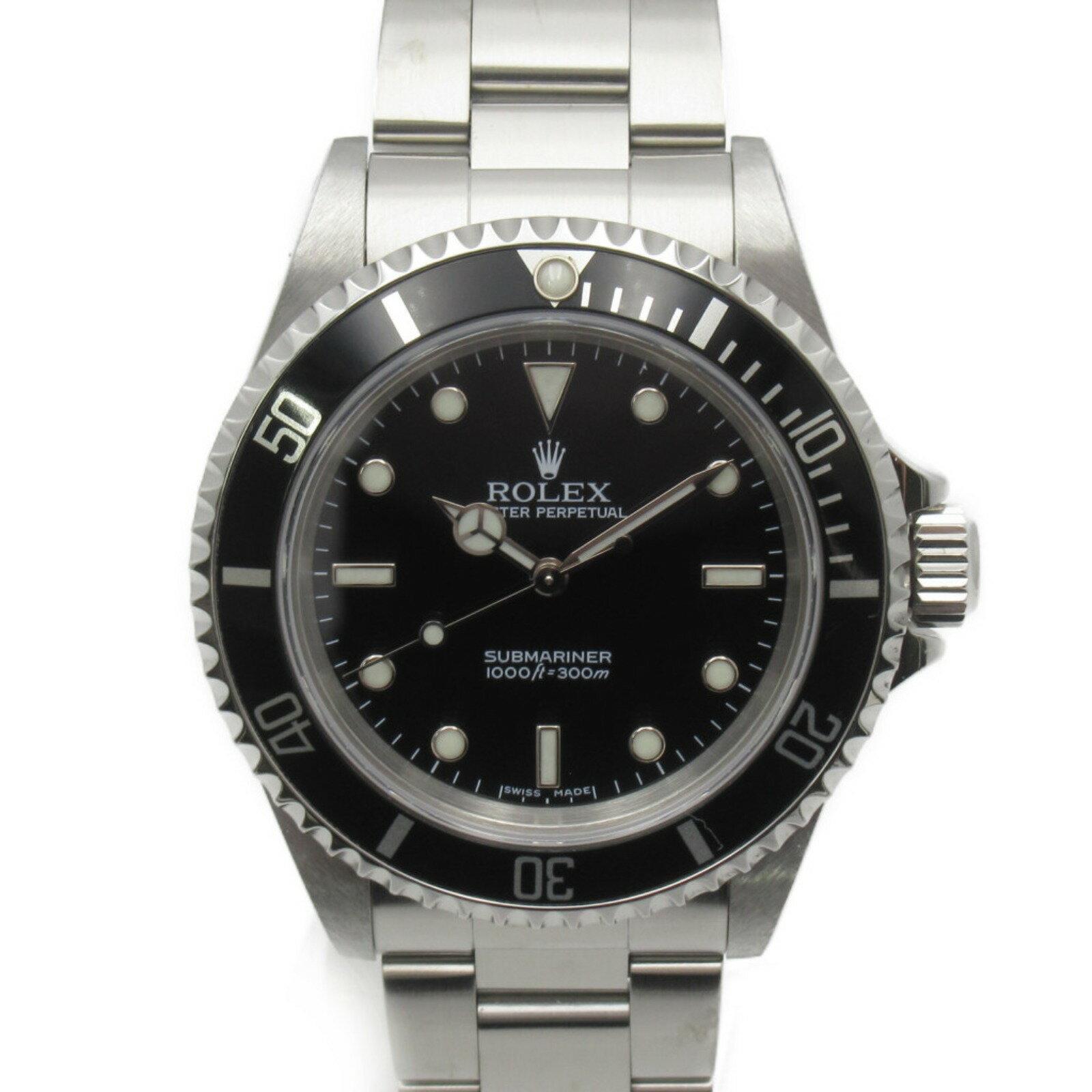 ロレックス ROLEX サブマリーナ・ノンデイト 腕時計 時計 ステンレススチール メンズ ブラック系 14060M 【中古】 | ブランド ブランド時計 ブランド腕時計 ウォッチ