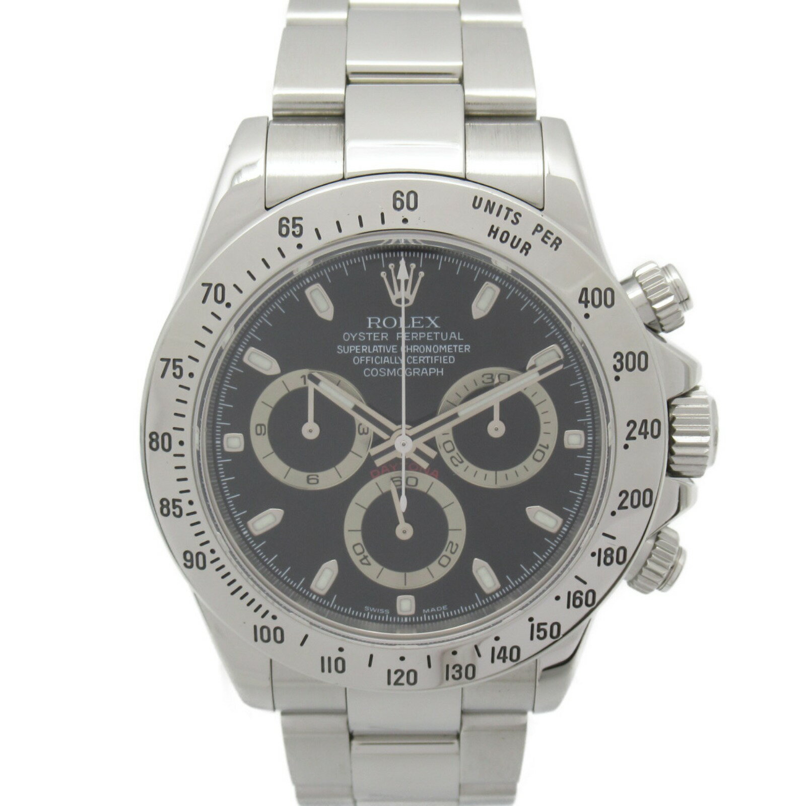 ロレックス ROLEX デイトナ 腕時計 時計 ステンレススチール メンズ ブラック系 116520 【中古】 | ブランド ブランド時計 ブランド腕時計 ウォッチ