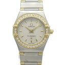オメガ OMEGA コンステレーション ミニ 腕時計 ウォッチ 時計 K18 （イエローゴールド） ステンレススチール レディース ホワイト系 1367.3 【中古】 | ブランド ブランド時計 ブランド腕時計