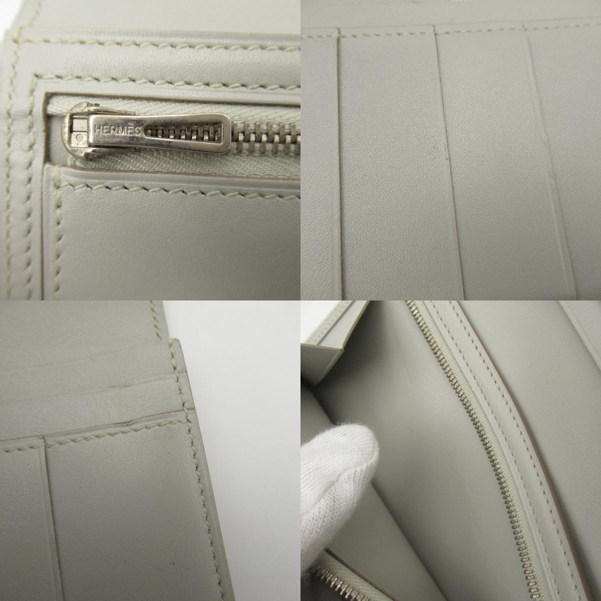エルメス HERMES ベアンスフレ クラッシック 二つ折り長財布 財布