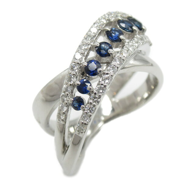 ジュエリー JEWELRY サファイア ダイヤモンド 指輪 リング リング・指輪 Pt900プラチナ レディース ブルー系 11.3g 【中古】 | ブランド アクセサリー|Brandoff銀座 ジュエリー JEWELRY サファイア ダイヤモンド 指輪 リング リング・指輪 Pt900プラチナ レディース ブルー系 11.3g 【中古】 | ブランド アクセサリー|Brandoff銀座