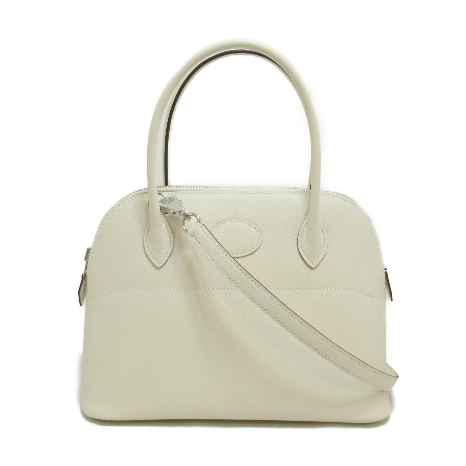 エルメス HERMES ボリード27 ハンドバッグ バッグ レザー ヴォーエプソン レディース ホワイト系 【中古】 | ブランド ブランドバッグ バック ハンドバック ハンドのサムネイル