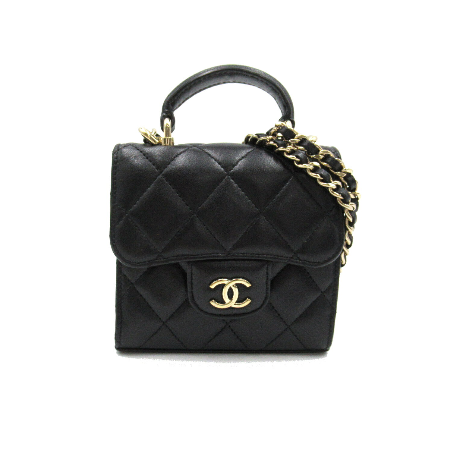 ☆CHANEL☆シャネル☆ラムスキン ショルダーバッグ 楽天市場】シャネル CHANEL トップハンドル マトラッセチェーン