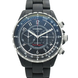 シャネル CHANEL J12 スーパーレッジェーラ 腕時計 ウォッチ 腕時計 時計 セラミック メンズ ブラック系 H3409 【中古】