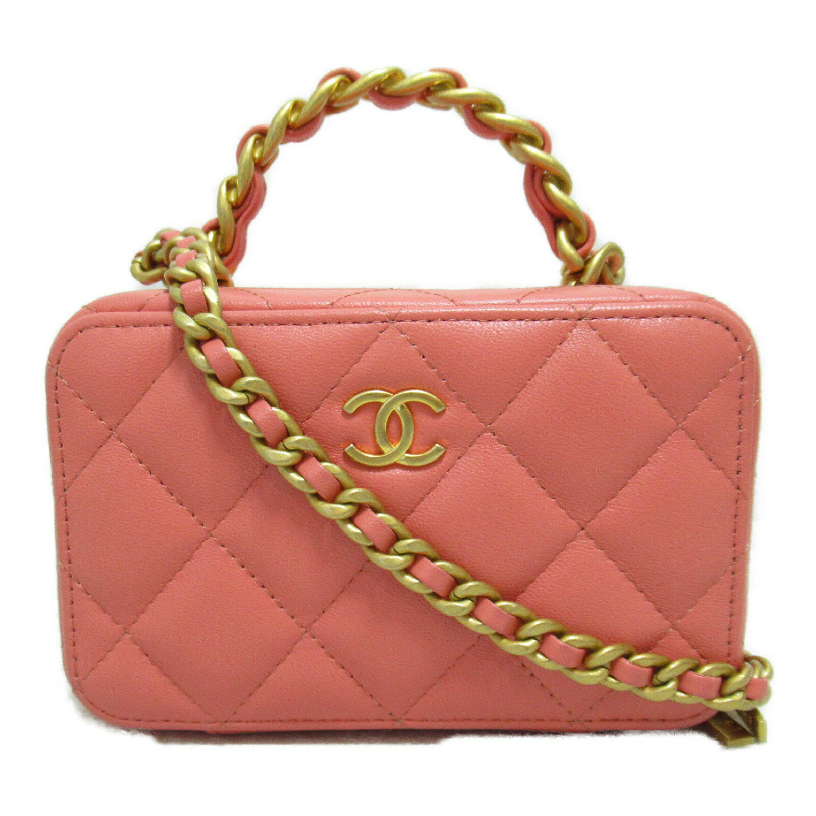 コンパクト☆【CHANEL】シャネル バニティバッグ ラムスキン 2101217325882-3.jpg
