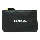 バレンシアガ BALENCIAGA カードケース&キーポーチ カードケース アクセサリー カーフ（牛革） メンズ レディース ブラック系 6371301IZIM1090 【新品】