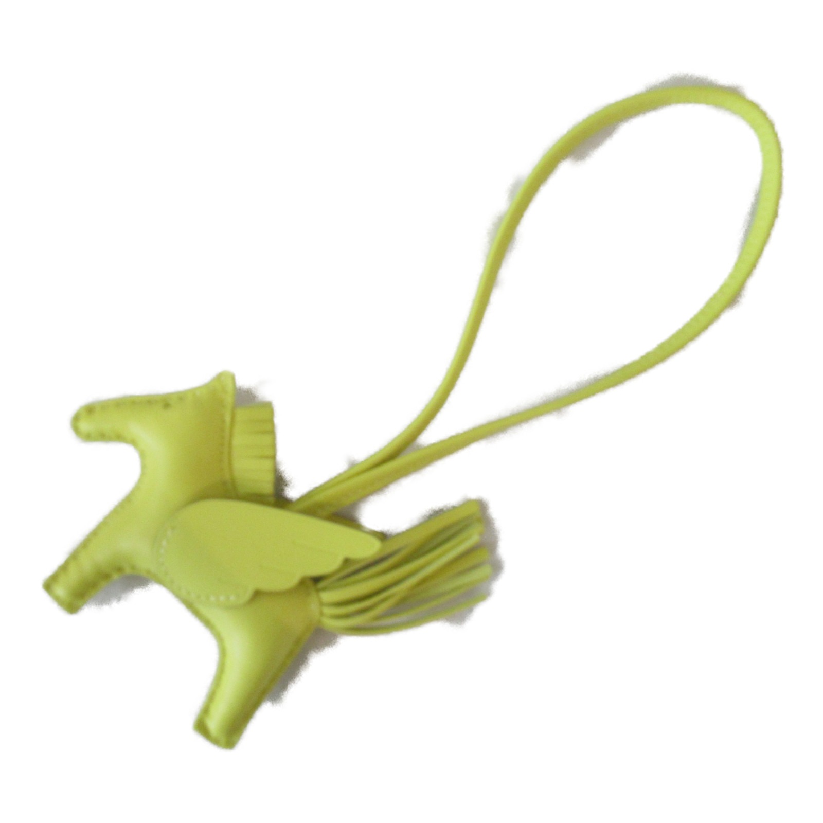 エルメス HERMES ロデオ ペガサス PM バッグチャーム チャーム アクセサリー レザー メンズ レディース イエロー系 【中古】のサムネイル