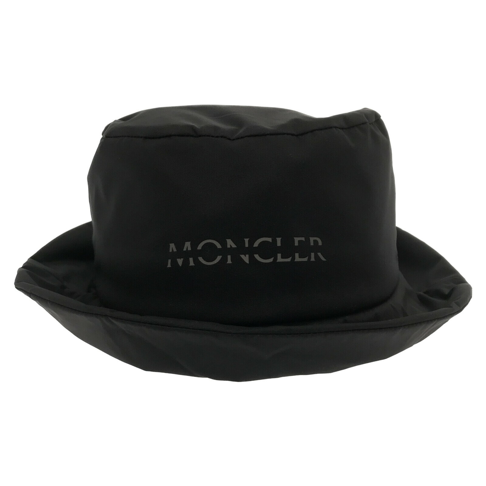モンクレール MONCLER バケットハット ハット 帽子 ナイロン メンズ レディース ブラック系 3B00004539HW999M 【新品】