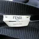 フェンディ FENDI 半袖トレーナー スウェット 衣料品 トップス コットン レディース ブラック系 【中古】