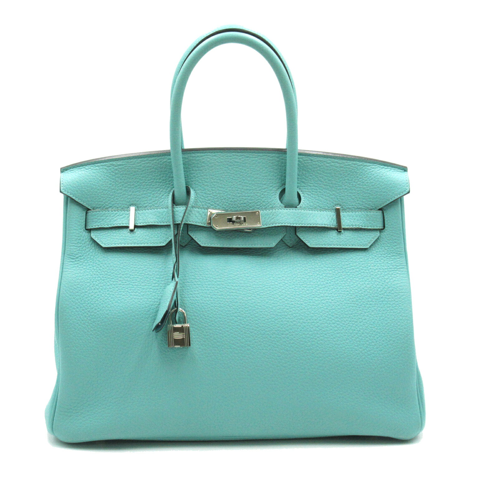 エルメス HERMES バーキン35 ハンドバッグ バッグ カーフ（牛革） トゴ レディース ブルー系 【中古】のサムネイル