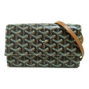 ゴヤール GOYARD ショルダーウォレット ショルダーバッグ バッグ PVCコーティングキャンバス レディース ブラウン系 【中古】の商品画像