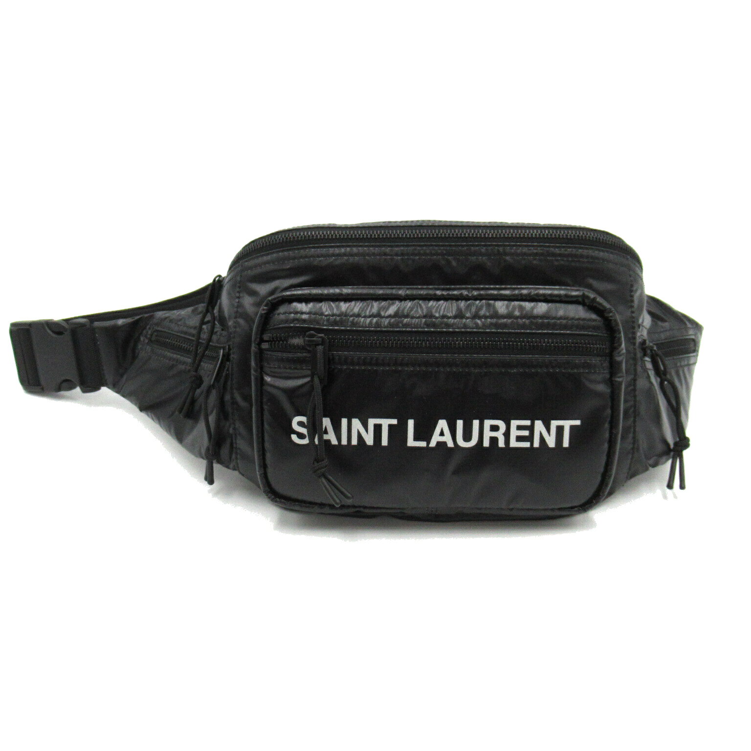 サンローラン バッグ サンローラン SAINT LAURENT ヌックス クロスボディバッグ ウエストバッグ ボディバッグ バッグ ポリアミド メンズ レディース ブラック系 581375HO21Z1054 【新品】