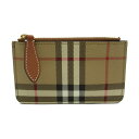 バーバリー バーバリー BURBERRY コインケース コインケース 財布 ポリエステル ポリウレタン レディース ベージュ系 8070420 【新品】