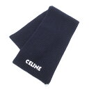 セリーヌ CELINE マフラー マフラー 衣料品 ウール メンズ レディース ネイビー系 2AC35423P07MR 【新品】