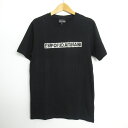エンポリオ・アルマーニ Emporio Armani ロゴ Tシャツ 半袖Tシャツ 衣料品 トップス コットン メンズ レディース ブラック系 