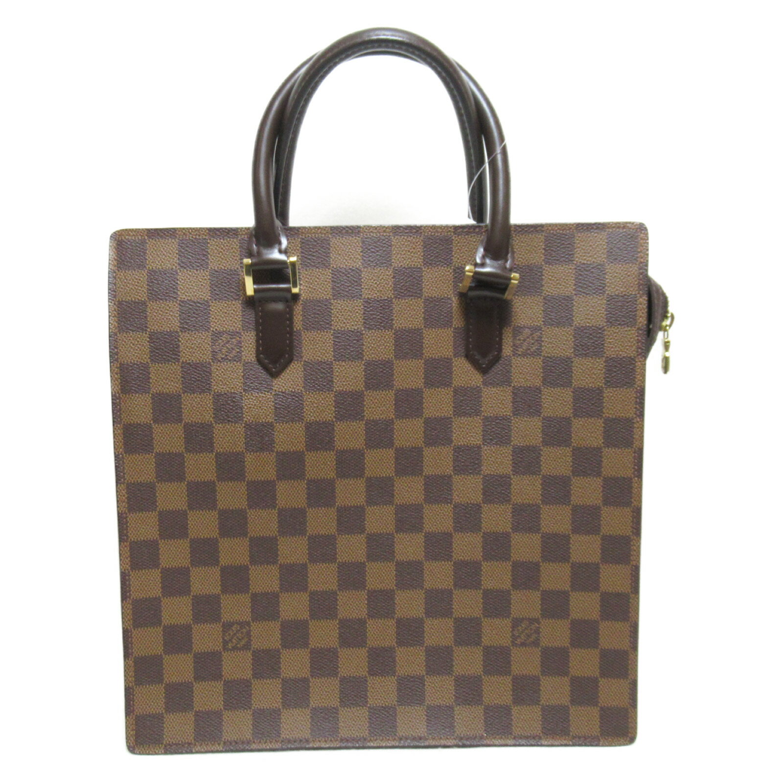 ルイ・ヴィトン LOUIS VUITTON ヴェニス トートバッグ バッグ PVCコーティングキャンバス ダミエ レディース ブラウン系 N51145 【中古】