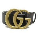 グッチ GUCCI ベルト ベルト 衣料品 レザー メンズ レディース ブラウン系 397660AP00T214585 【中古】