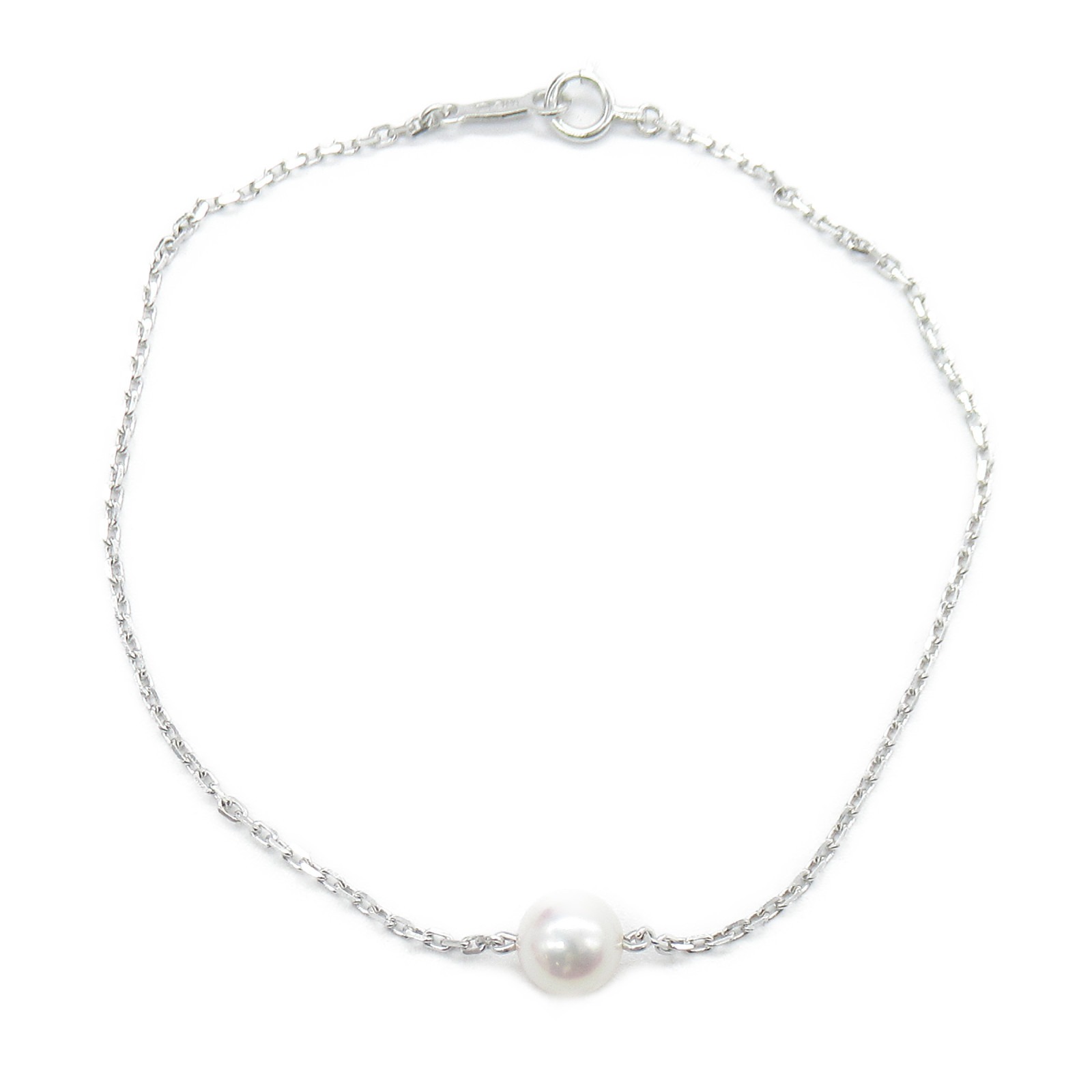 楽天Brandoff銀座ミキモト MIKIMOTO ブレスレット ブレスレット アクセサリー K18WG（ホワイトゴールド） レディース シルバー系 【中古】