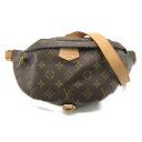 ルイ・ヴィトン LOUIS VUITTON バム・バッグ ウエストバッグ バッグ PVCコーティングキャンバス モノグラム メンズ レディース ブラウン系 M43644 【中古】