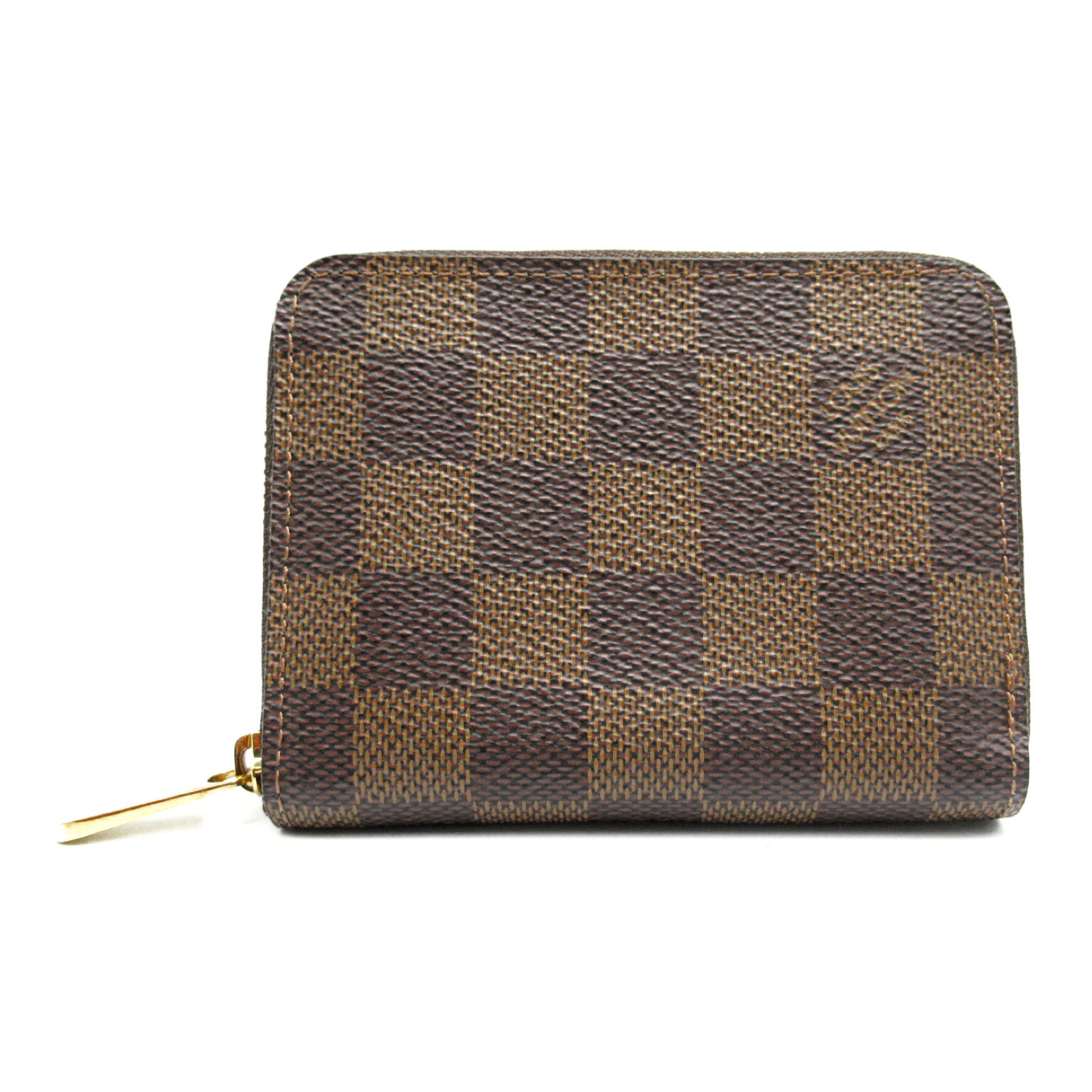 ルイ・ヴィトン LOUIS VUITTON ジッピー・コインパース コインケース 財布 ダミエ メンズ レディース ブラウン系 N63070 【中古】