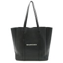 バレンシアガ BALENCIAGA エブリデイトート トートバッグ バッグ レザー レディース ブラック系 【中古】