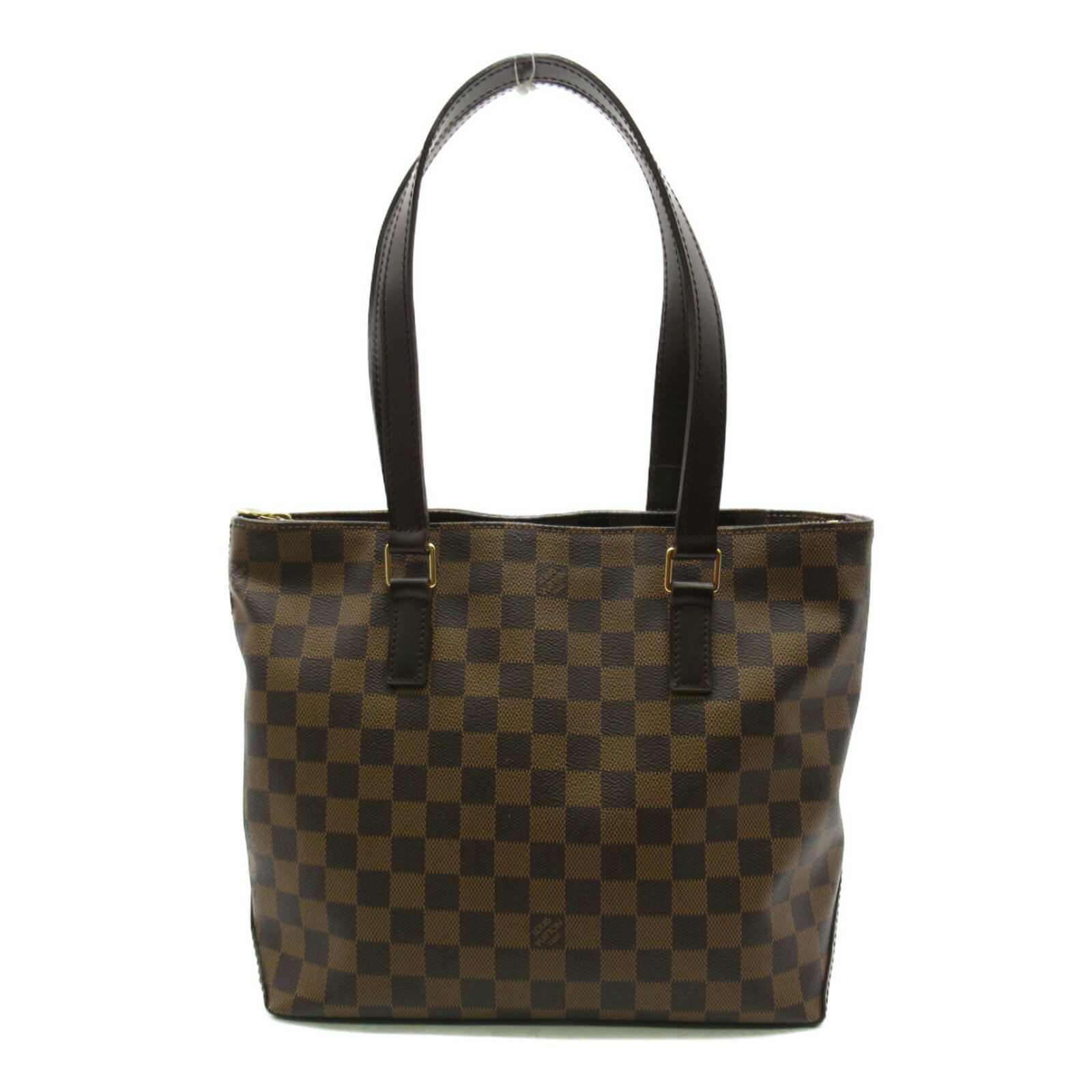 ルイ・ヴィトン LOUIS VUITTON カバ・ピアノ トートバッグ バッグ PVCコーティングキャンバス ダミエ レディース ブラウン系 N51187 【中古】