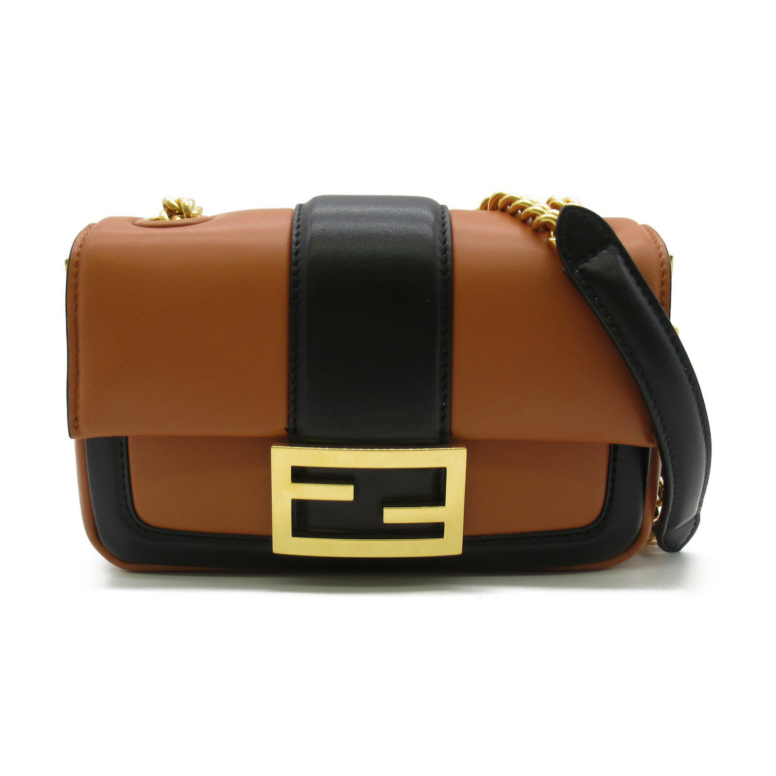 フェンディ FENDI ショルダーバッグ ショルダーバッグ バッグ ラムスキン（羊革） レディース ブラウン系 / ブラック系 8BS045 