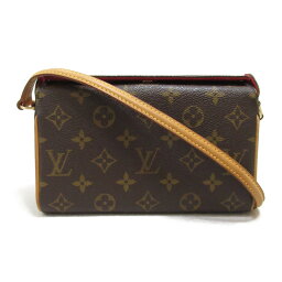 ルイ・ヴィトン LOUIS VUITTON レシタル　ハンドバッグ ハンドバッグ バッグ PVCコーティングキャンバス モノグラム レディース ブラウン系 M51900 【中古】