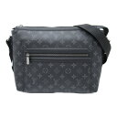 ルイ・ヴィトン LOUIS VUITTON オディセ・メッセンジャーPM ショルダーバッグ バッグ PVCコーティングキャンバス モノグラム・エクリプス メンズ ブラック系 M44223 【中古】