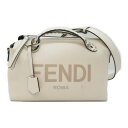 フェンディ FENDI バイザウェイ ショルダーバッグ ショルダーバッグ バッグ レザー レディース ホワイト系 オフホワイト 【中古】