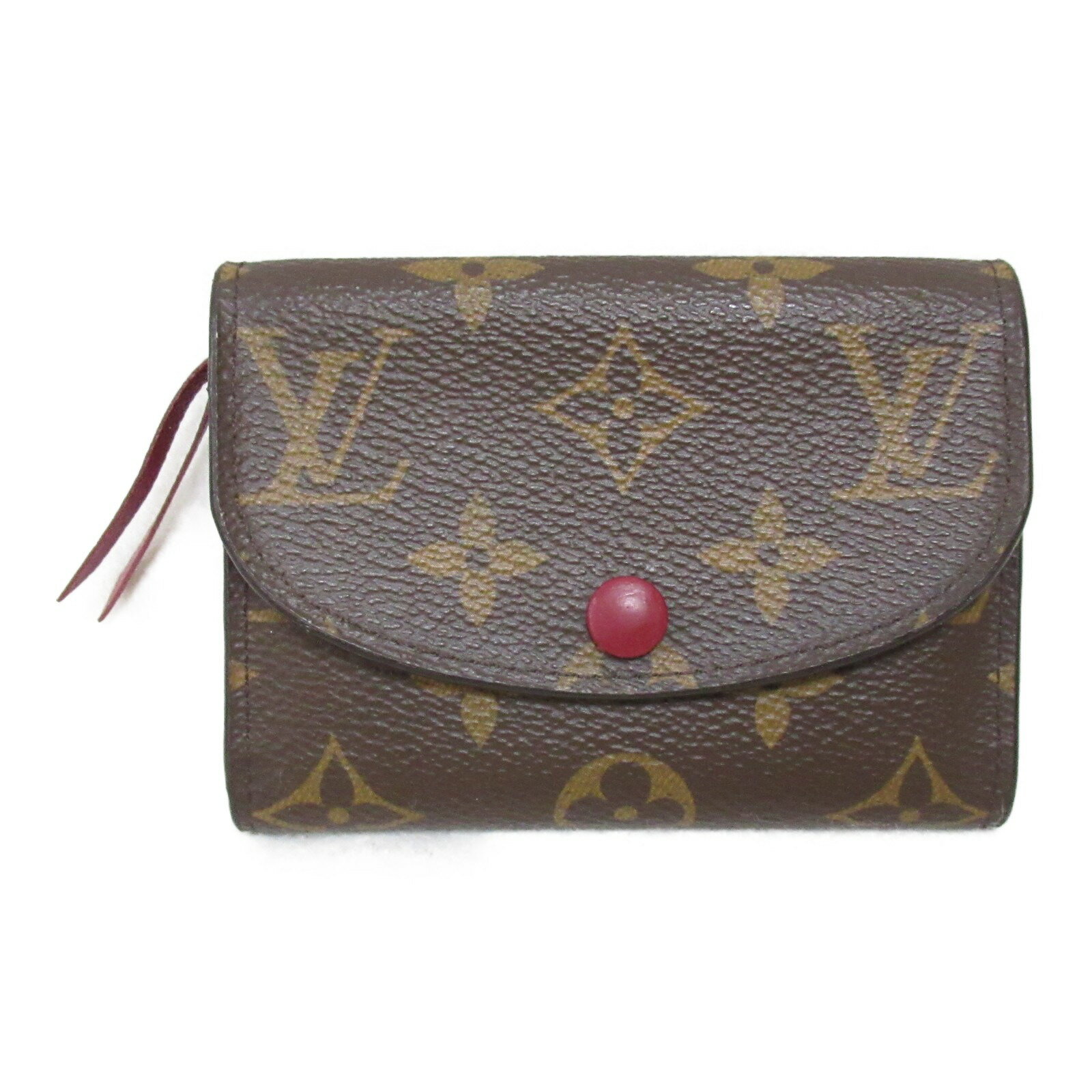 ルイ・ヴィトン LOUIS VUITTON ポルトモネ ロザリ コインケース コインケース 財布 PVCコーティングキャンバス モノグラム レディース ブラウン系 M41939 【中古】