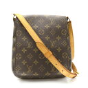 ルイ・ヴィトン LOUIS VUITTON ミュゼット サルサ ロング ショルダーバッグ バッグ PVCコーティングキャンバス モノグラム レディース ブラウン系 M51387 【中古】