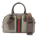 グッチ GUCCI 2Wayボストン ボストンバッグ バッグ GGキャンバス レディース ベージュ系 / ブラウン系 723309 【中古】