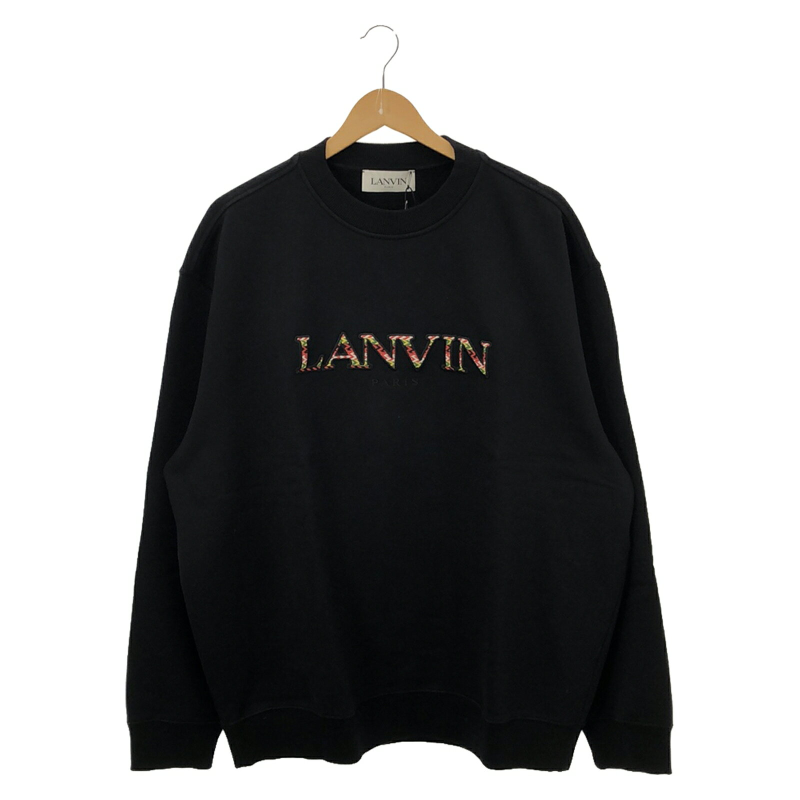 楽天Brandoff銀座ランバン LANVIN スウェット スウェット 衣料品 トップス コットン メンズ ブラック系 RMSS0004J209A2310S 【新品】