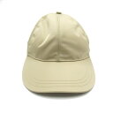 プラダ PRADA キャップ キャップ 帽子 ナイロン メンズ レディース ベージュ系 2HC2742DMIF0F24M 【新品】
