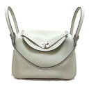 【10万円OFFクーポン対象×P5倍】エルメス HERMES リンディタッチ26 グリネヴェ ショルダーバッグ ショルダーバッグ バッグ レザー トリヨンクレマ...