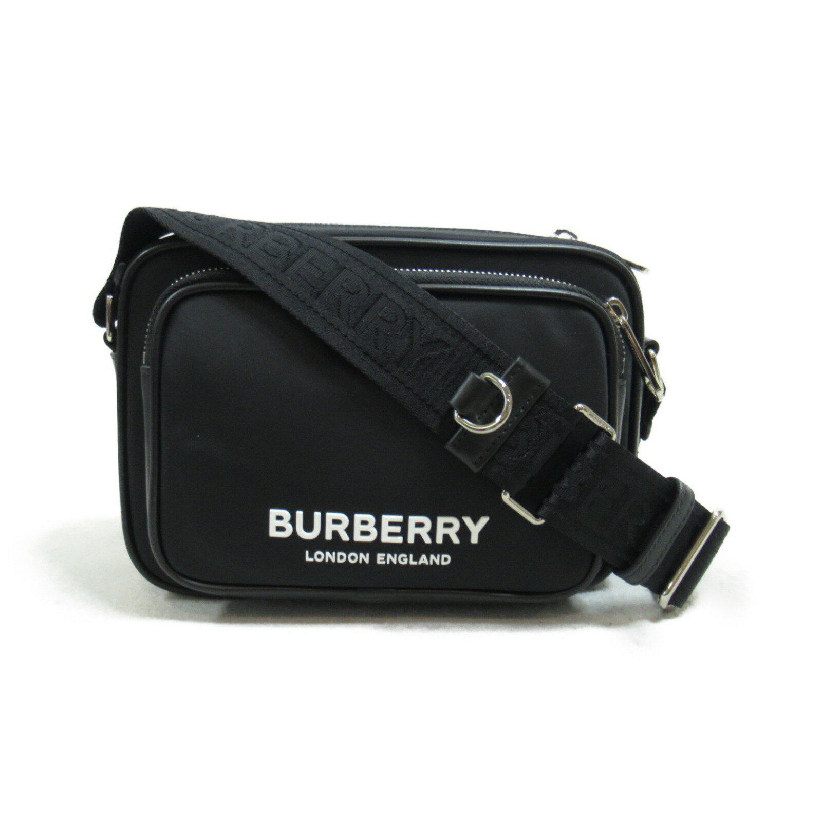 ショルダーバッグ バーバリー BURBERRY ショルダーバッグ ショルダーバッグ バッグ ナイロン メンズ ブラック系 8049094A1189 【新品】