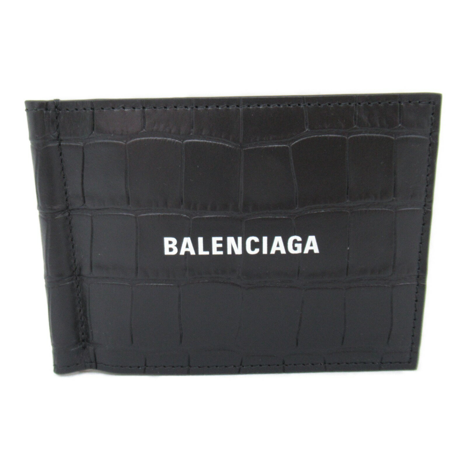 バレンシアガ バレンシアガ BALENCIAGA 二つ折り財布 財布 レザー メンズ ブラック系 6258191ROP31000 【新品】