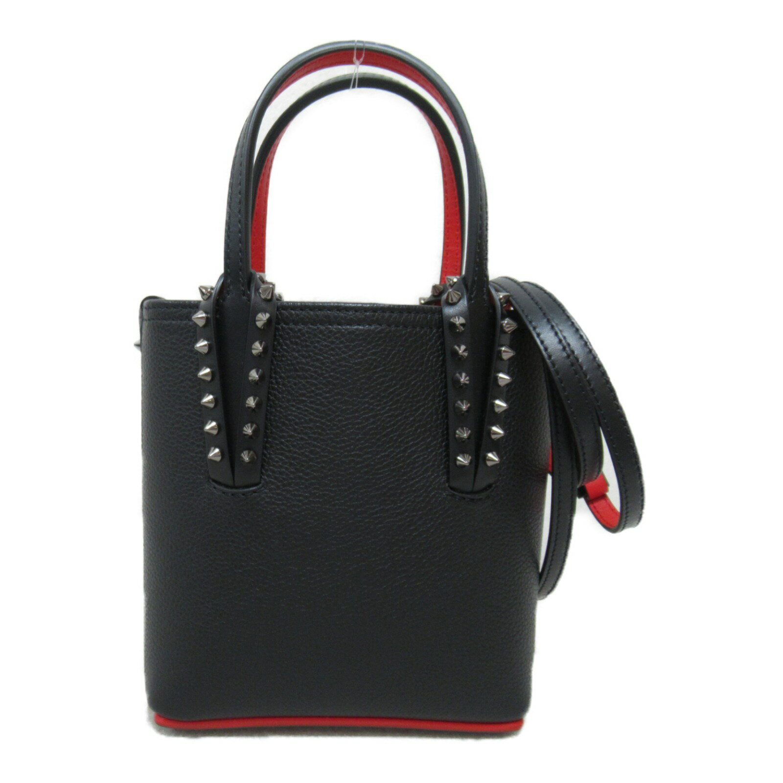 【7千円OFFクーポン×P3倍】クリスチャンルブタン Christian Louboutin 2wayショルダーバッグ 2wayショルダーバッグ バッグ カーフ(牛革) レディース ブラック系 1215096CM53 【新品】