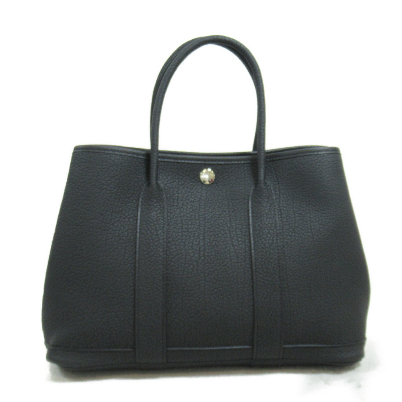 エルメス HERMES ガーデンパーティTPM ブラック トートバッグ トートバッグ バッグ レザー ネゴンダ レディース ブラック系 【中古】