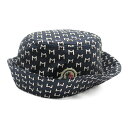 モンクレール MONCLER バケットハット ハット 帽子 ポリエステル メンズ レディース ネイビー系 3B00030597G7F70L 【新品】